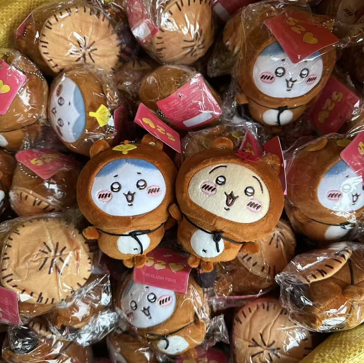 Phone Accessories Charms - พวงกุญแจตุ๊กตา Tanuki ของญี่ปุ่น อนิเมะ คอสเพลย์ ตุ๊กตาขนนุ่ม