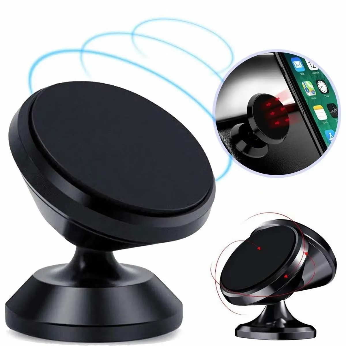 ที่ยึดโทรศัพท์ในรถยนต์แบบแม่เห - Phone Accessories Holder Car บทวิจารณ์และราคา