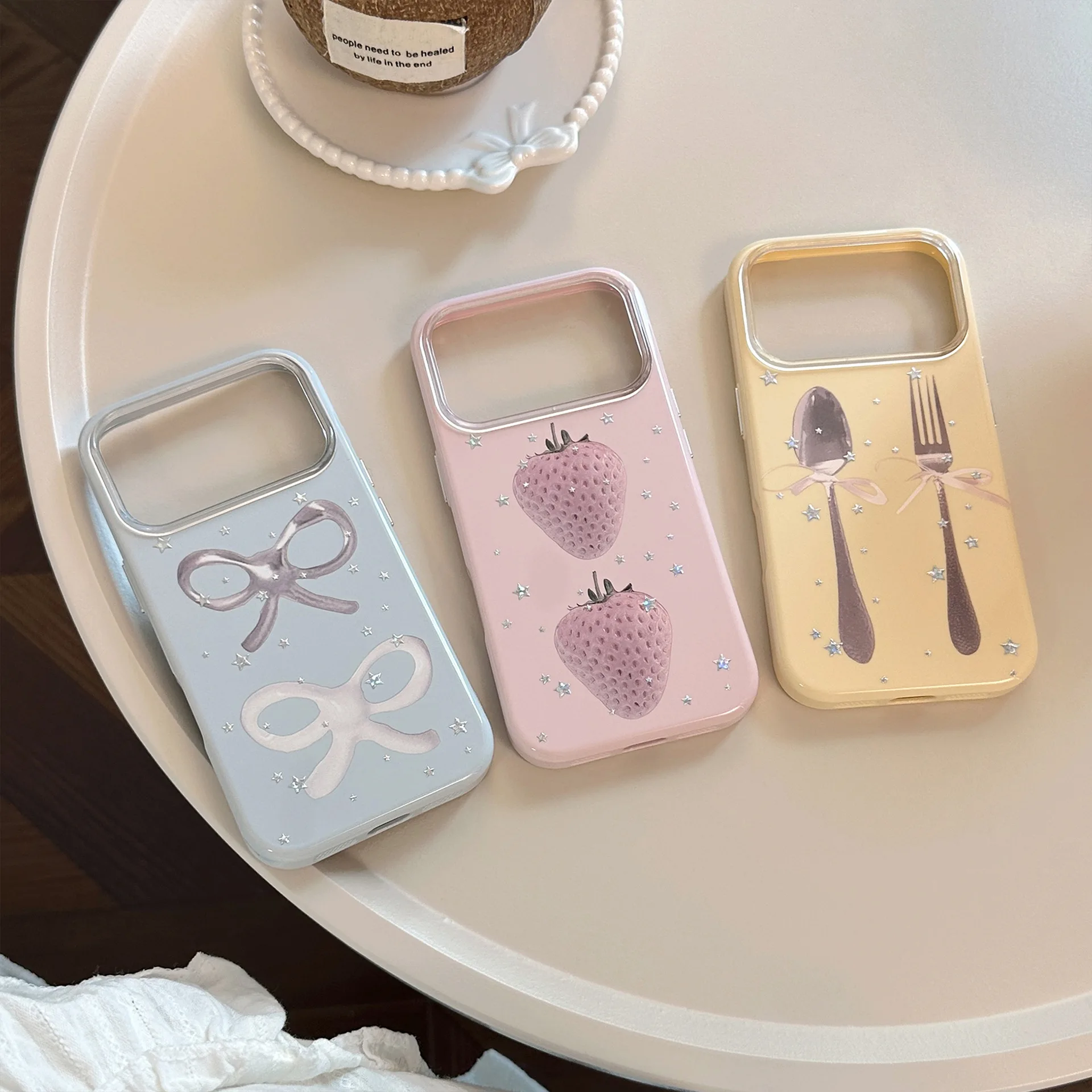 เคสโทรศัพท์ลายภาพประกอบดาวสีเง - Apple Iphone 15 บทวิจารณ์และราคา